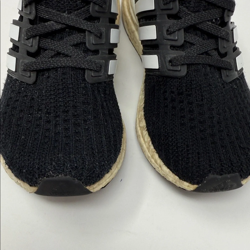 Adidas Ultra Boost Kids Black and White Sneakers size 3.5 Shoes